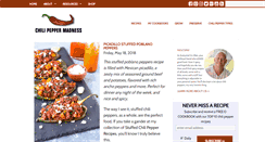 Desktop Screenshot of chilipeppermadness.com